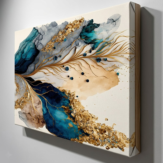 Gold Vein Canvas image